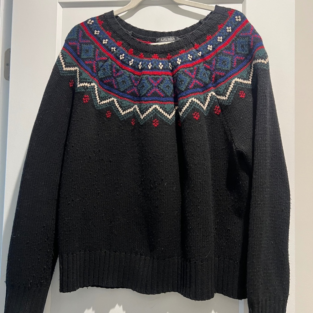 Women’s Ralph Lauren Holiday Sweater
